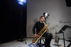 saxofonist Bertel Schollaert in Wild © Lis Antognini