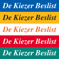 De kiezer beslist