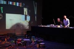 Aan tafel op Vermaak na arbeid 2012 - foto Anna Van Aerschot