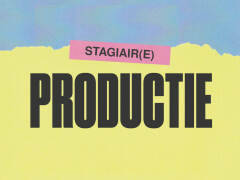 gezocht: stagiair(e) productie